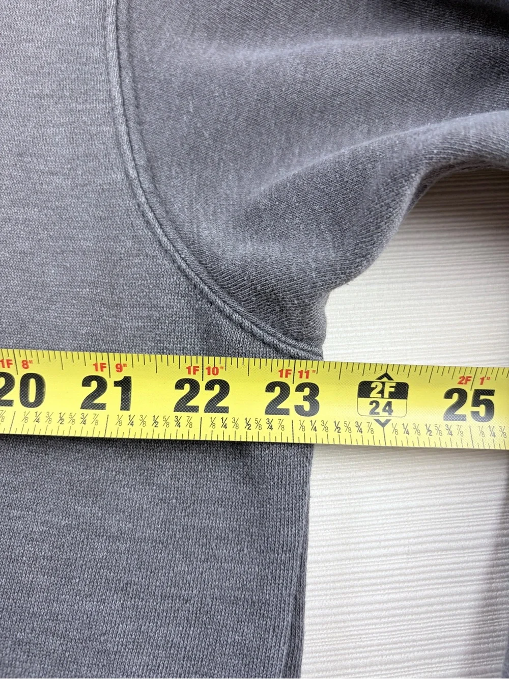 NFL Gray Chiefs KC Crewneck Hoodie with Red Logo